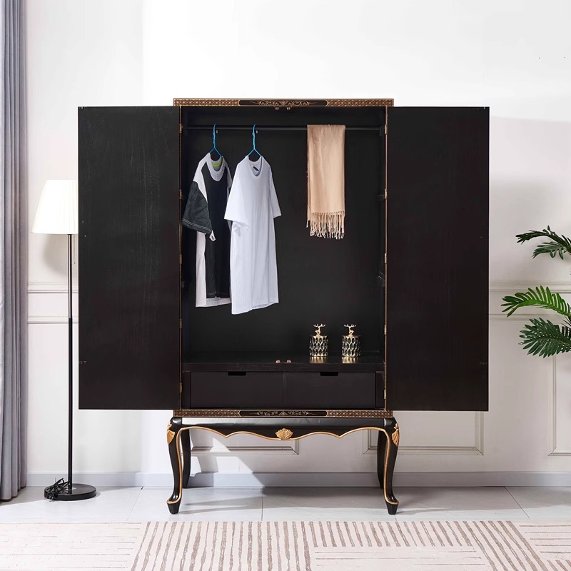 Nouvelle armoire classique chinoise peinte &agrave; la main