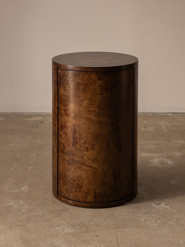 Tableuse ronde vernier naturel