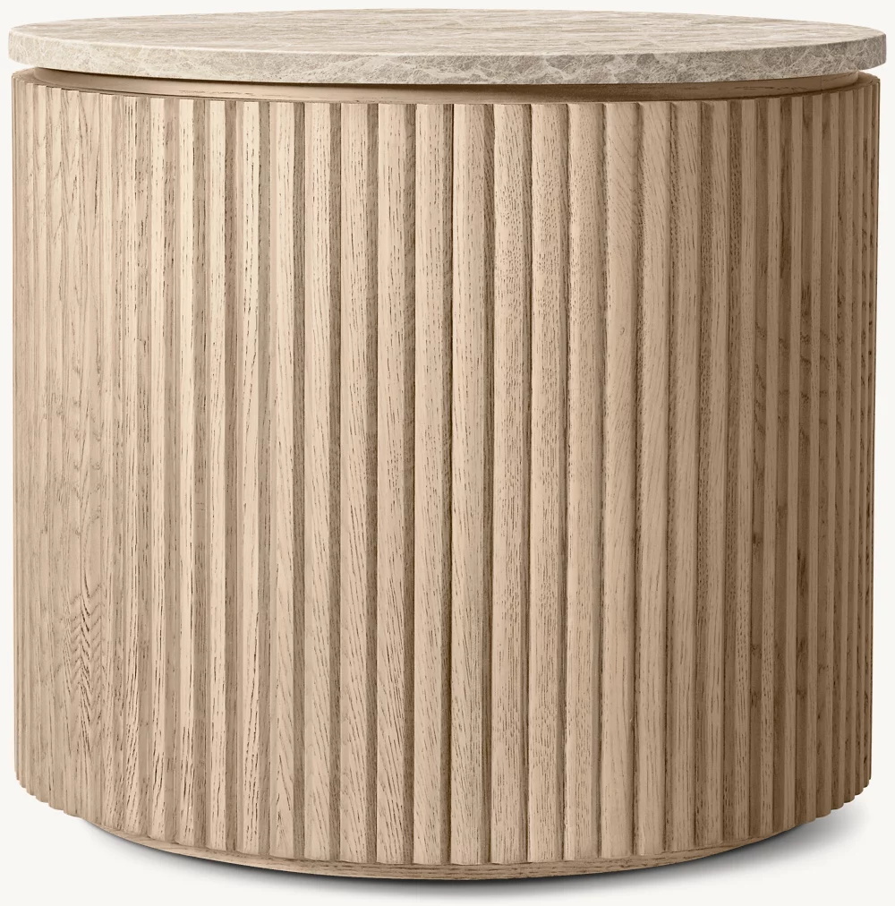  Table d'appoint ronde