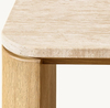 Table d'appoint carré en bois massif