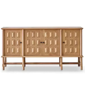 Organisateur de couloir en bois en chêne blanc