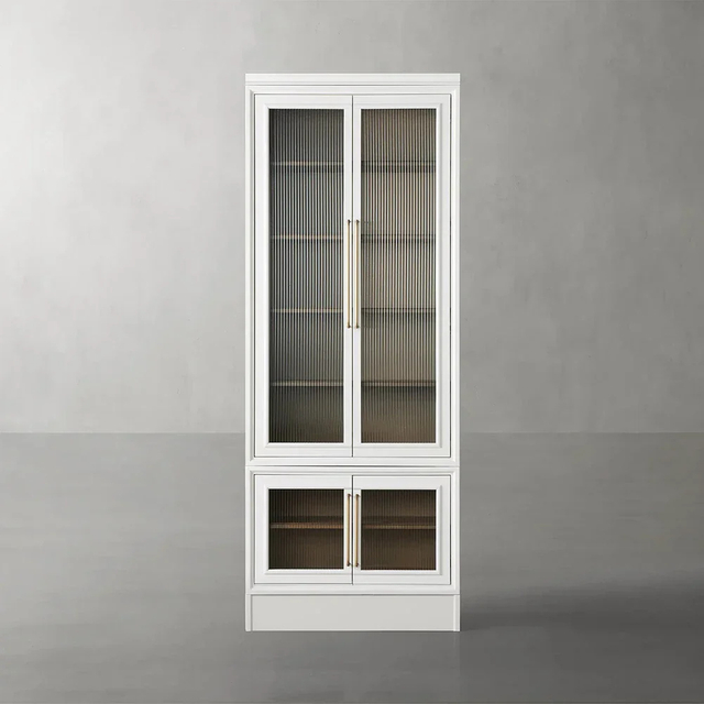 Double minimaliste moderne - Verre - Cabinet de rangement de porte