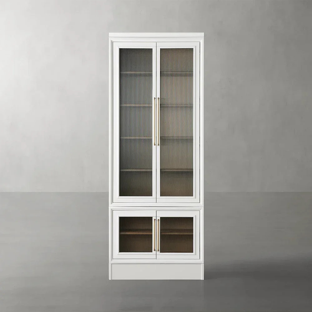 Double minimaliste moderne - Verre - Cabinet de rangement de porte