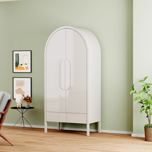 Garde-robe en bois massif de style américain