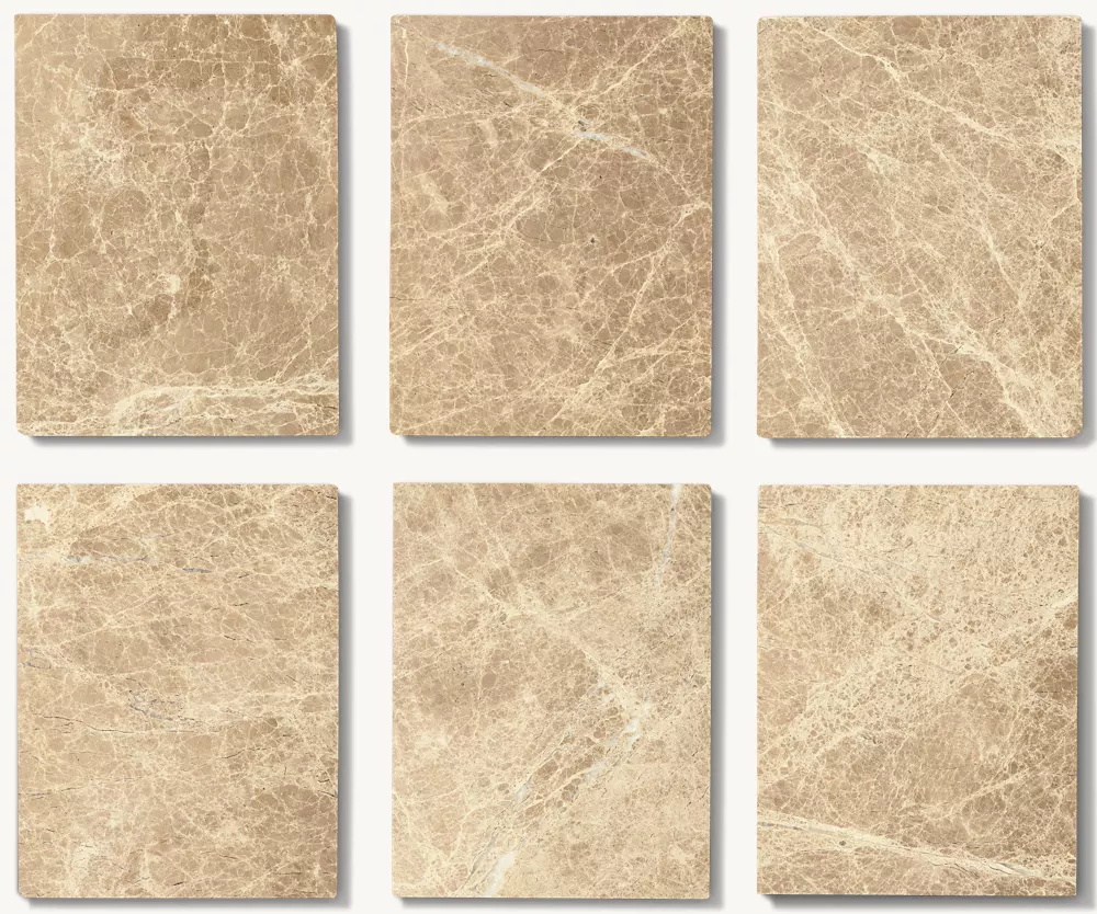  Table d'appoint ronde en marbre