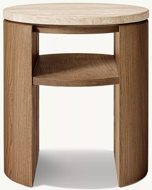 Table d'appoint en bois massif