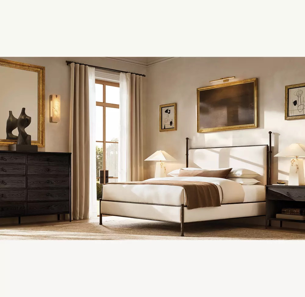 Coiffeuse de chambre à dix tiroirs