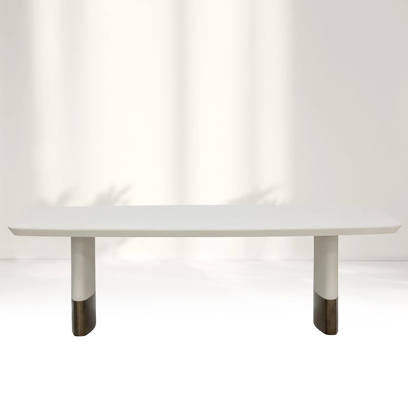 Table à manger rectangulaire de Finnley Minimal Two - Tone