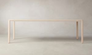 Table à manger à cendre droite -