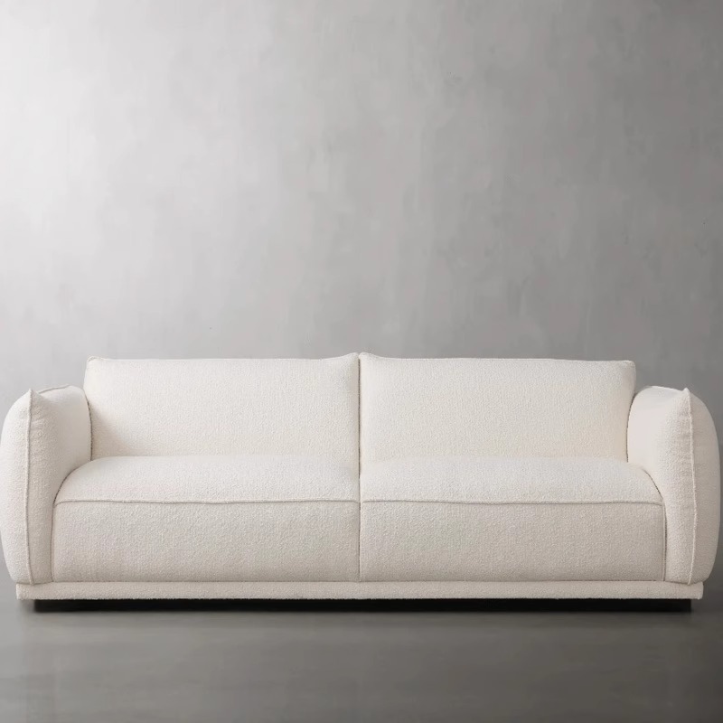 Canapé en tissu en linge