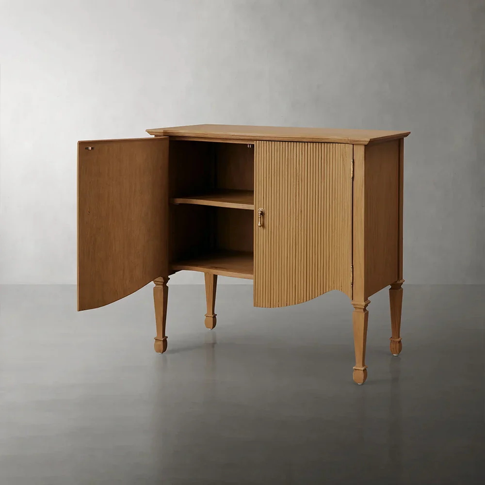 Armoire de rangement en forme d'arc