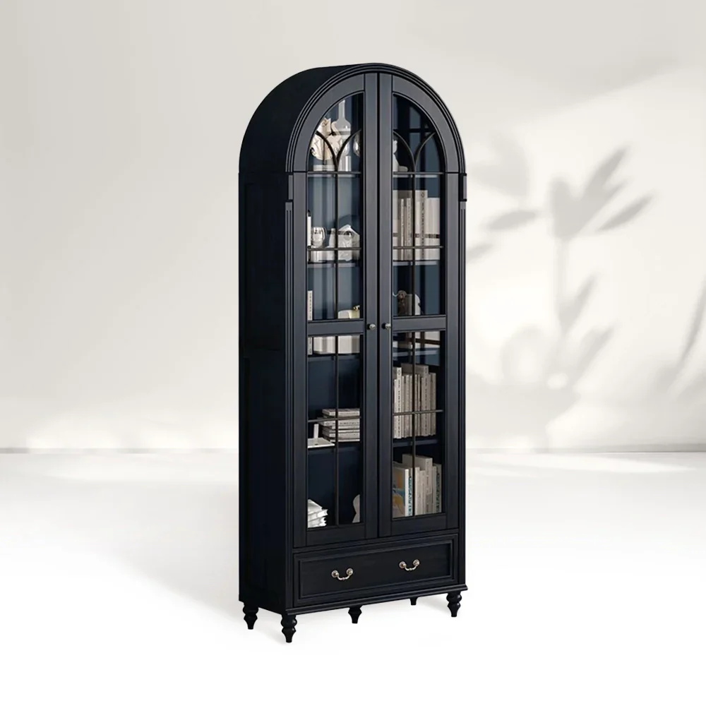 Arch - Verre en forme - bibliothèque de porte