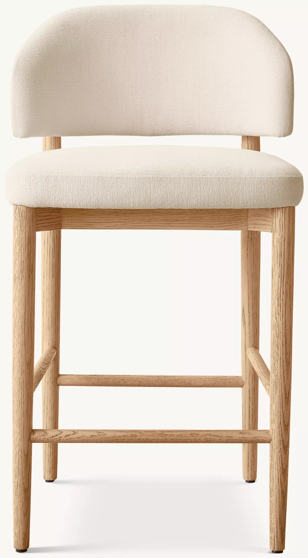 Barre de tissu et tabouret de comptoir
