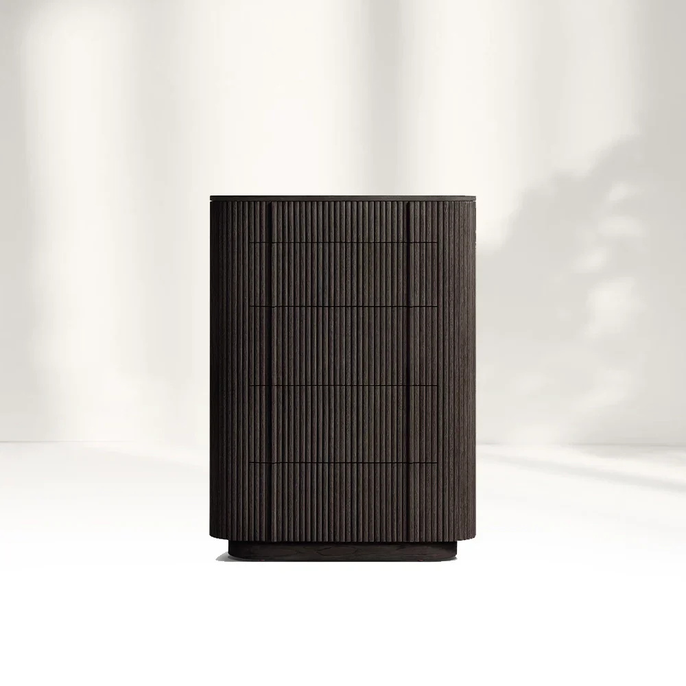 Commode étroite de l'armoire moderne à 5 tirages