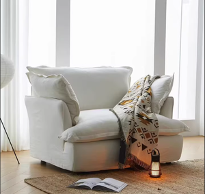 Canapé minimaliste super doux pour la détente