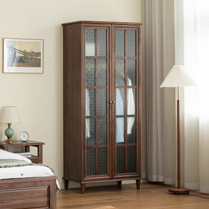 Armoire en bois de noyer noir