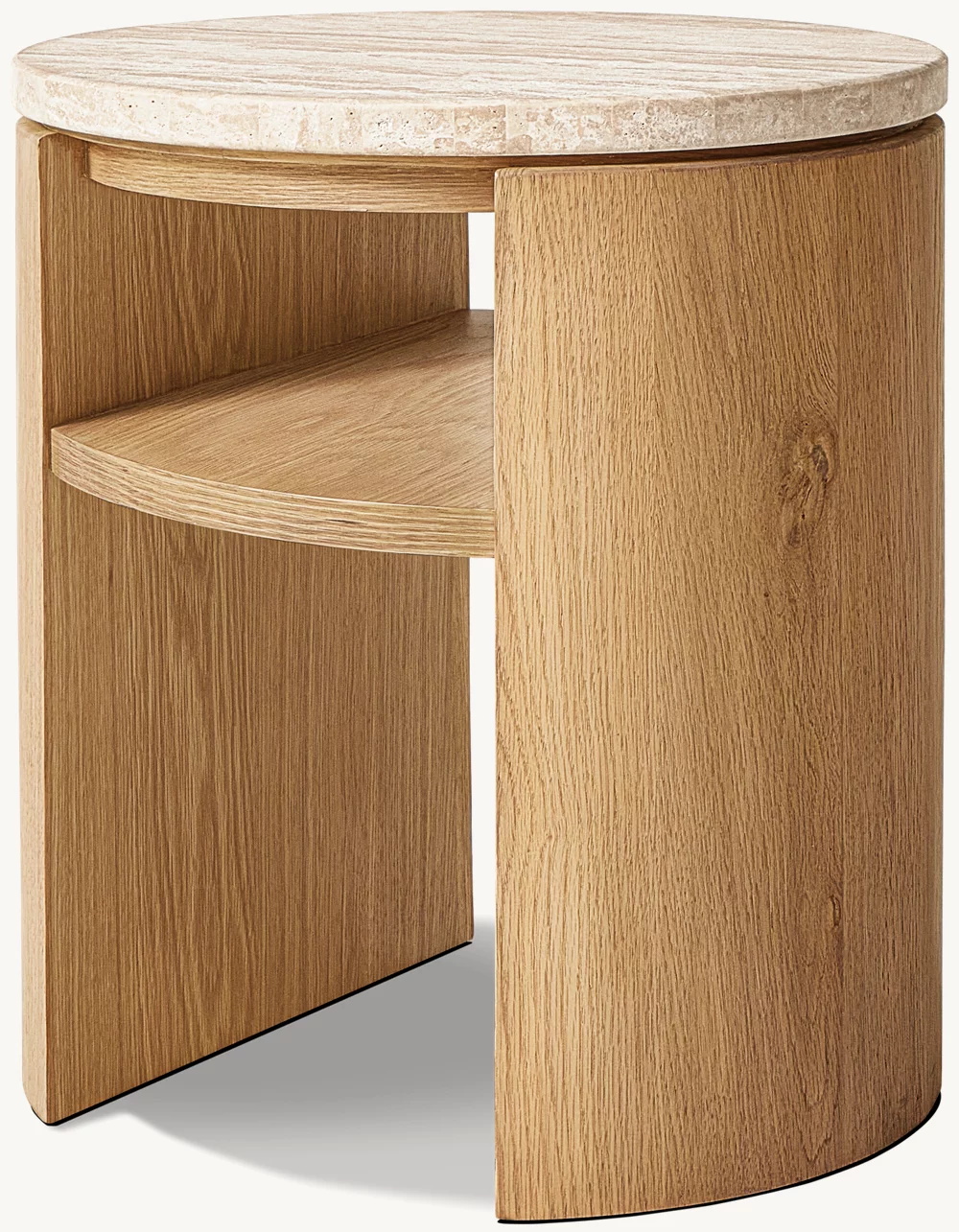 Table d'appoint en bois massif