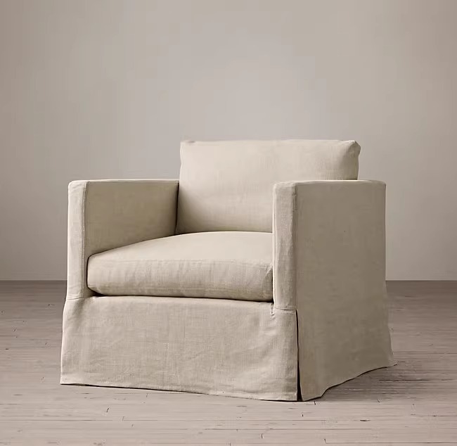 American RH Sofa lavable simple et détachable