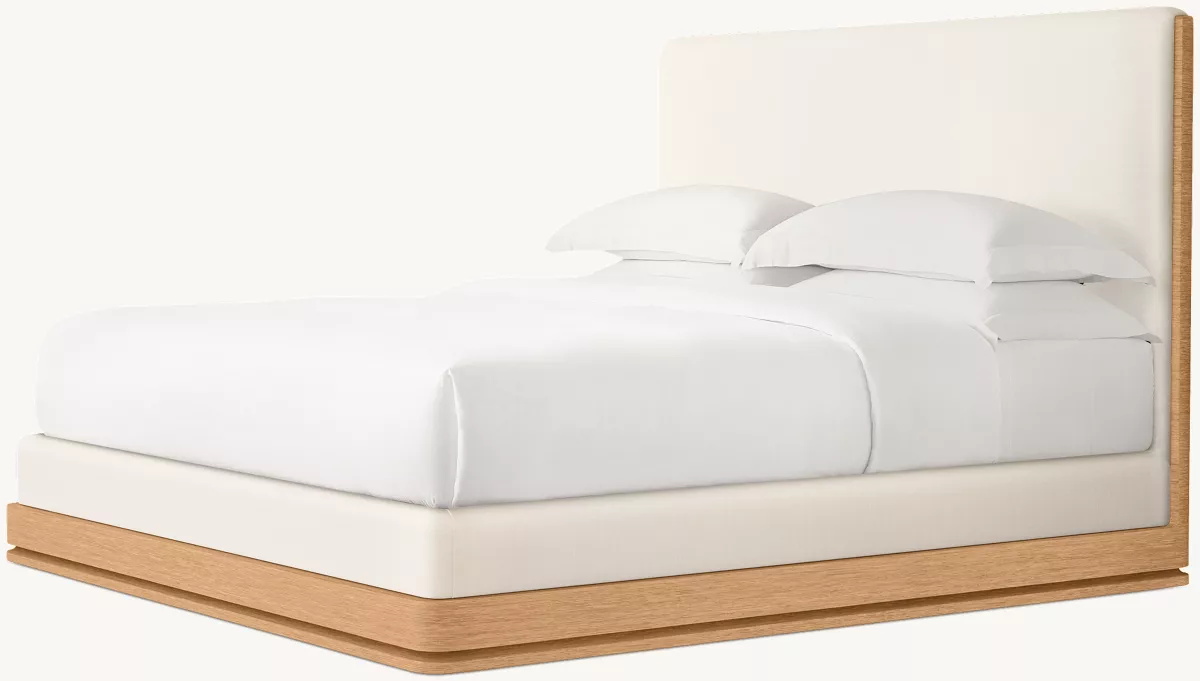 Panneau de tissu lit double