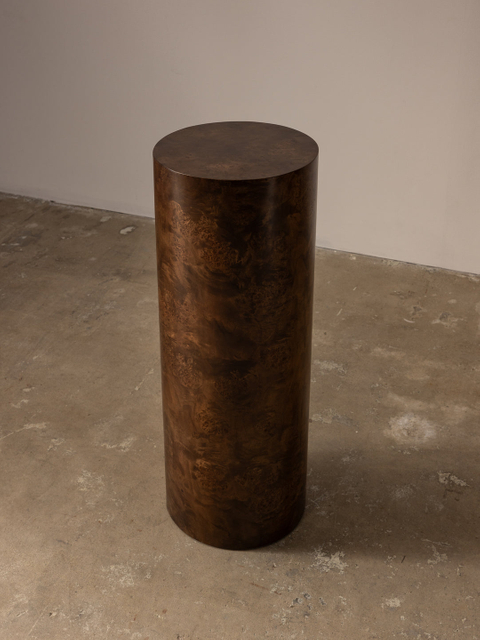 Table de chevet d'écorce d'arbre