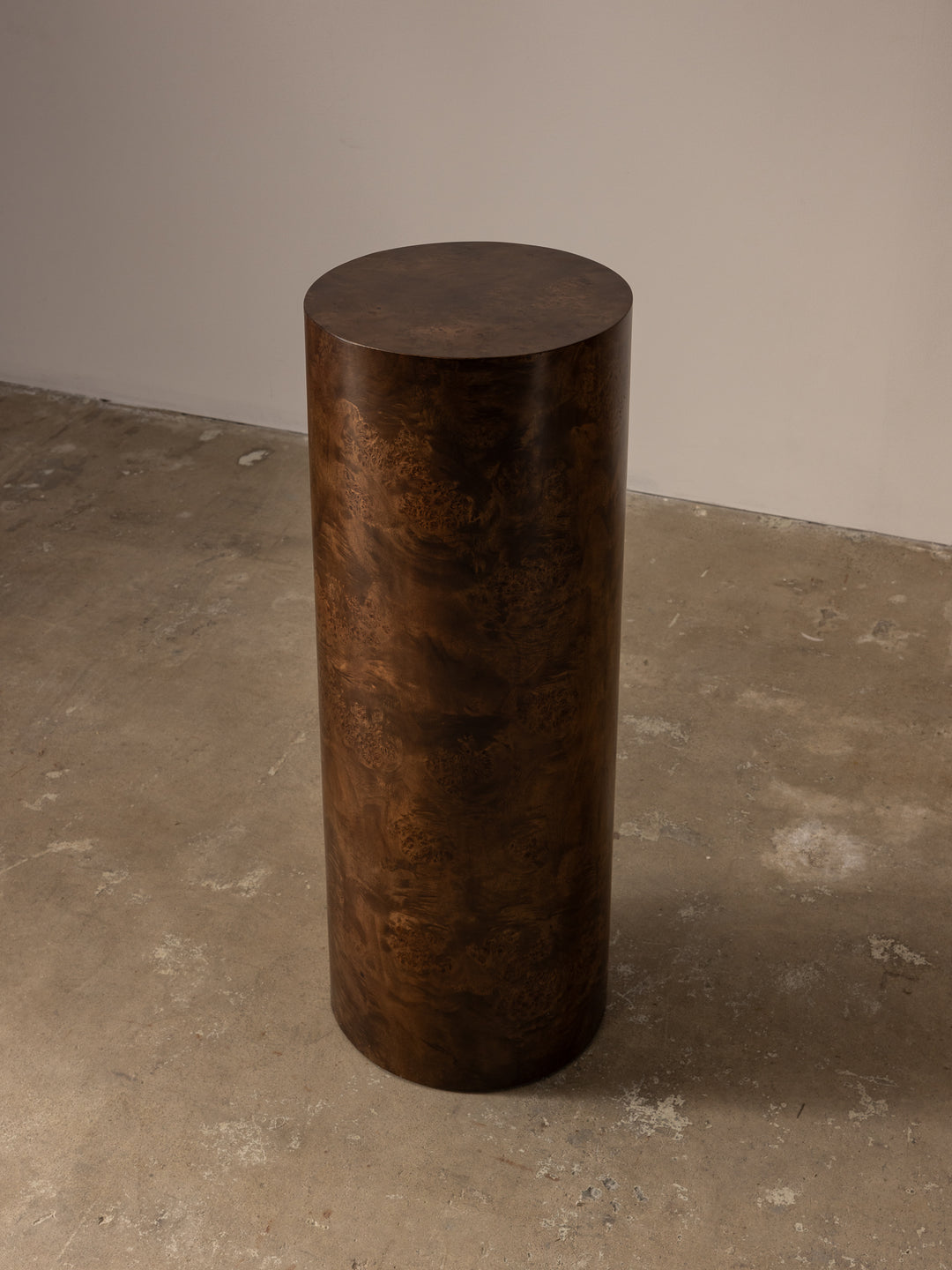 Table de chevet d'écorce d'arbre